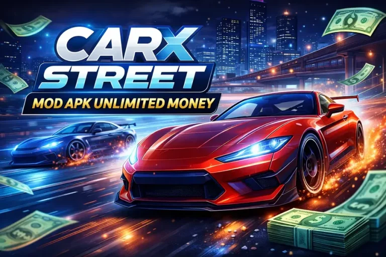 Carx Street Mod Apk Unlimited Money